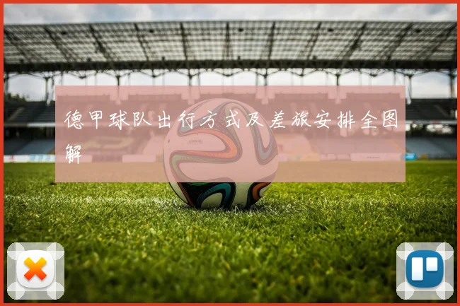 德甲球队出行方式及差旅安排全图解